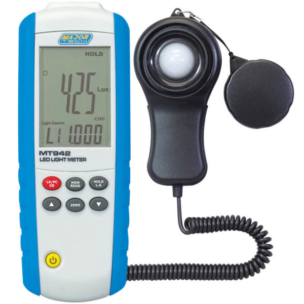 Major Tech MT942 LED Light Meter