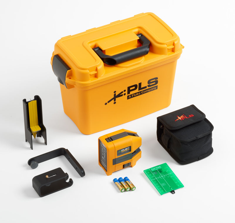 Fluke PLS 5G KIT Green 5-Point Laser Level Kit