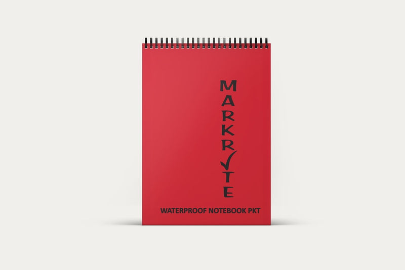 MarkRite BKS PKT Top Spiral Water Proof Note Book