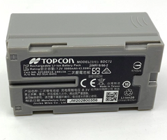 Topcon BDC72 Battery LI-ION 7.2V 6.0AH suits TP-L6