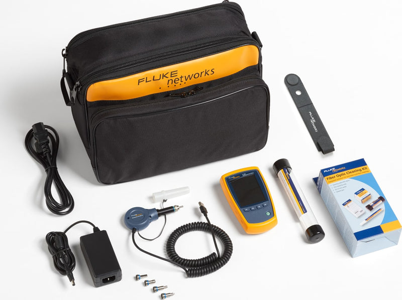 Fluke Networks FI-525 Fiber Optic Inspection Camera, With Cleaning Supplies