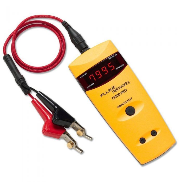 Fluke TS100-PRO-BT-TDR Ts100 Pro Cable Fault Finder Tdr Kit W/ Bridge Tap Detect (Item no. 3846346)