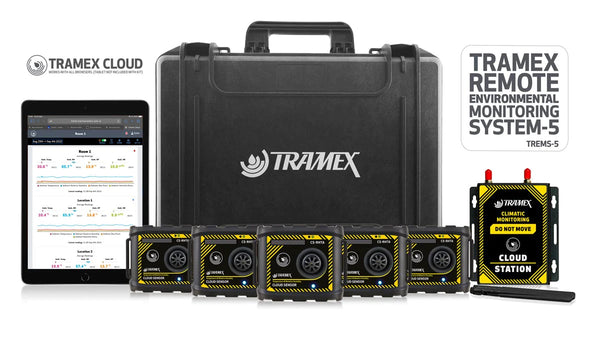 Trems Rustenburg Tramex Remote Environmental Monitoring System Kit - TREMS-5